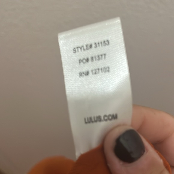 Lulu’s Copper Maxi Dress XS - Picture 7 of 8